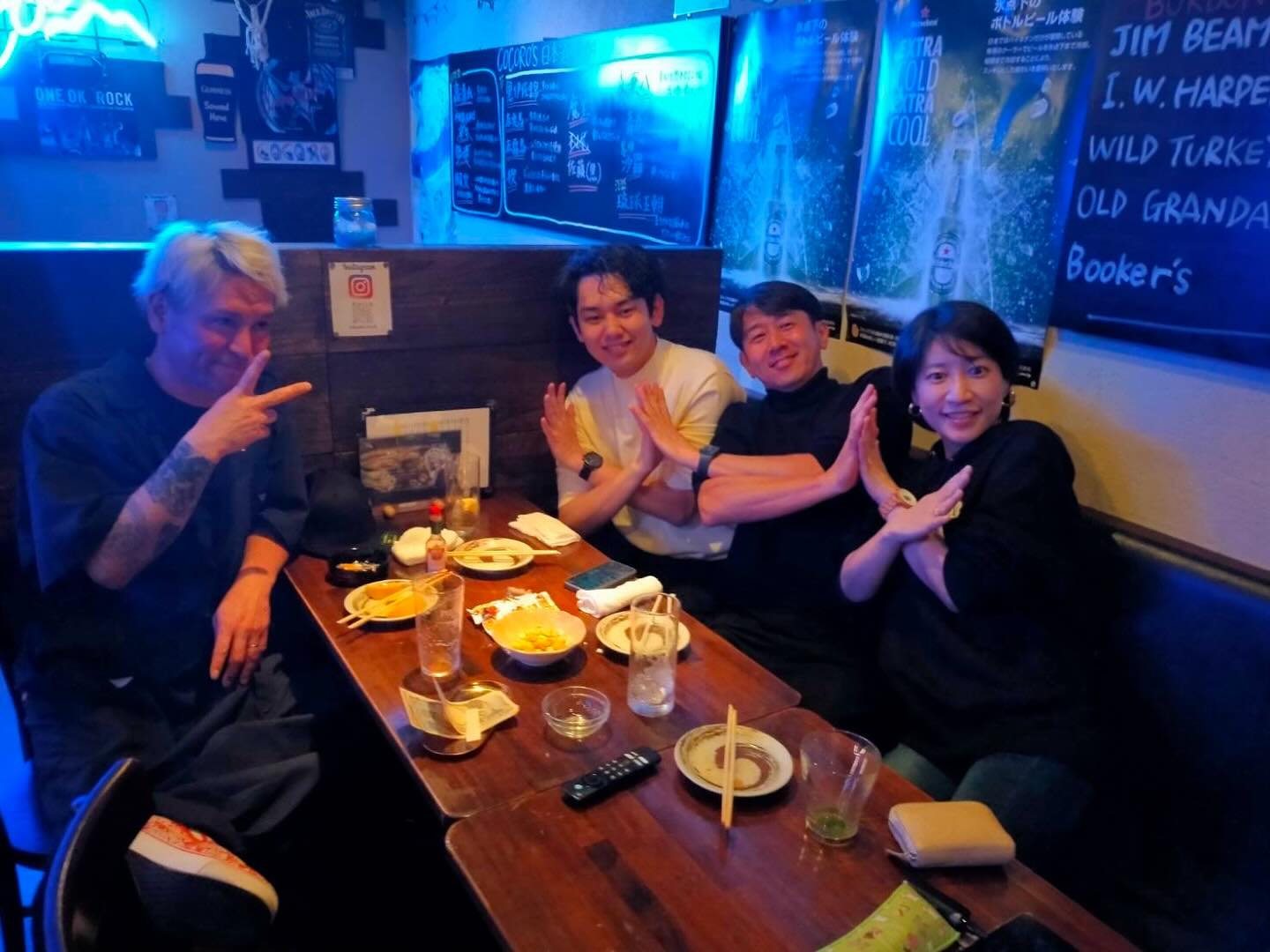 昨夜はワンオクファンPFの会員の方達がお越し頂きました